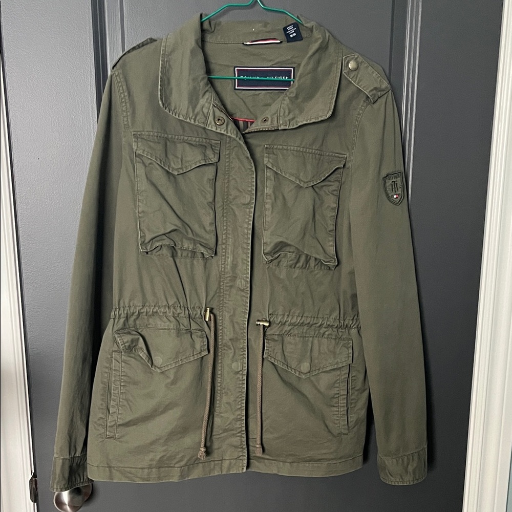 Tommy Hilfiger Olive Green Jacket